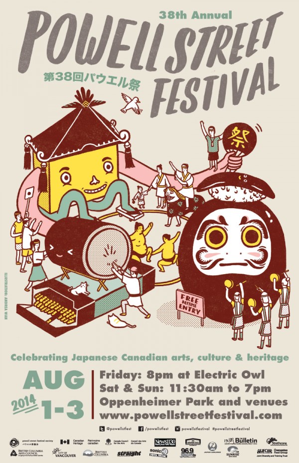 38th Annual Powell Street Festival, August 1-3