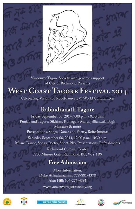 West Coast Tagore Festival 2014