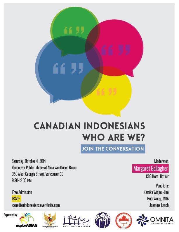 Community Cafe: Canadian Indonesians – Who Are We?