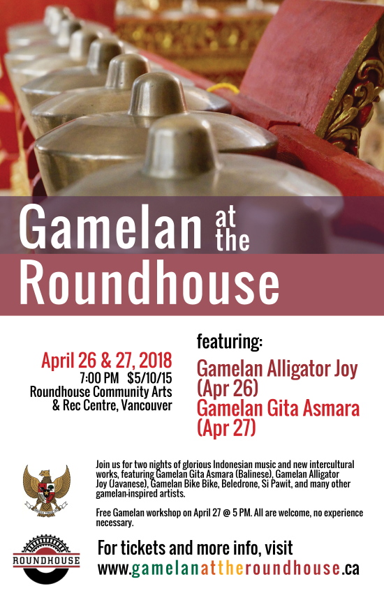 Triple Bill of Gamelan at the Roundhouse