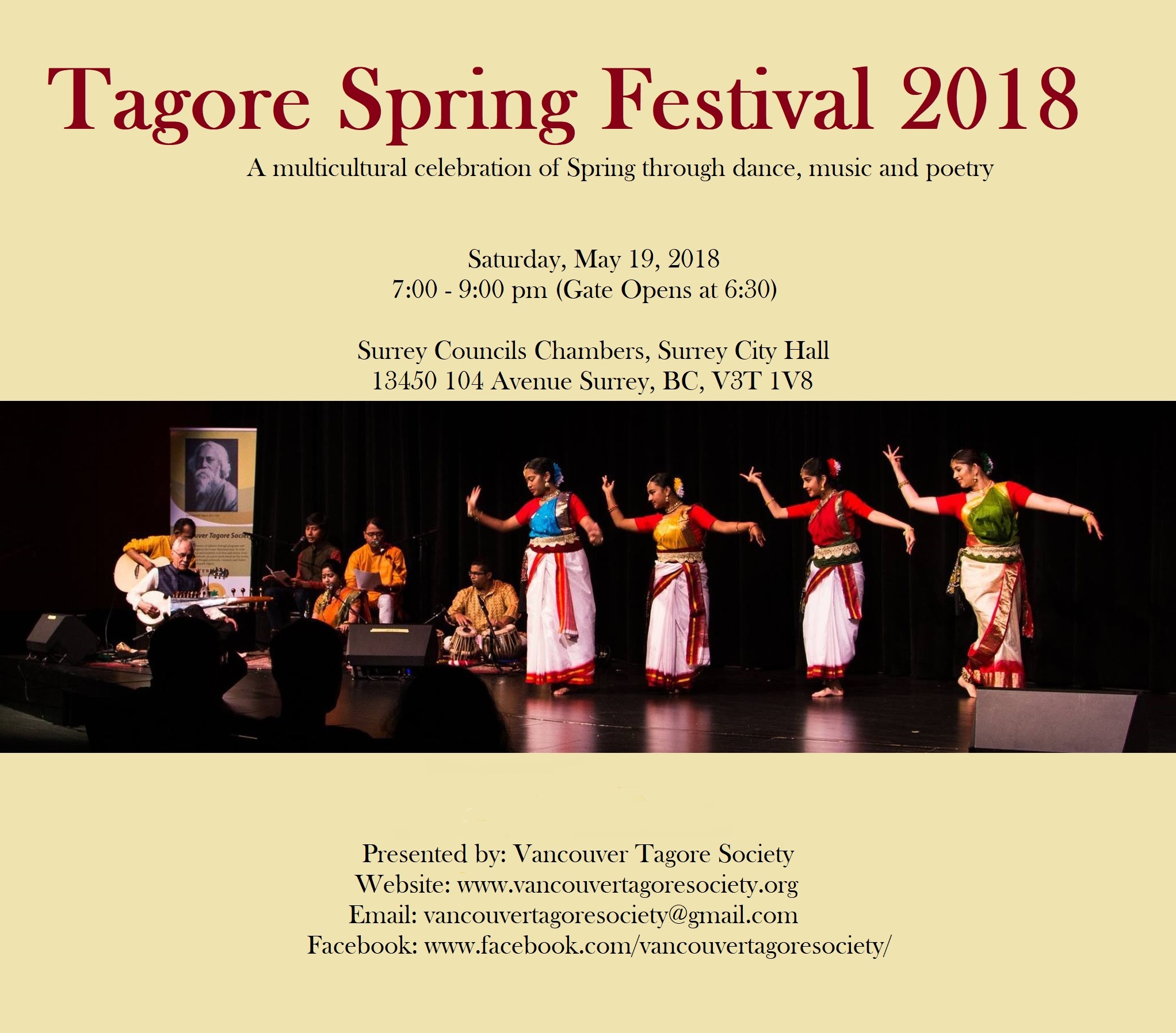 4th Annual Tagore Spring Festival 2018