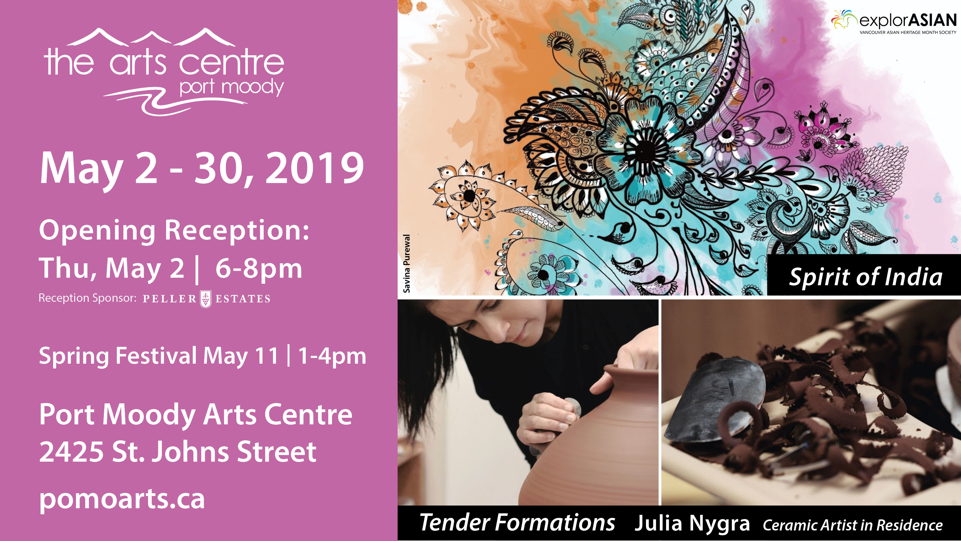 Opening Reception: Spirit of India & Tender Formations