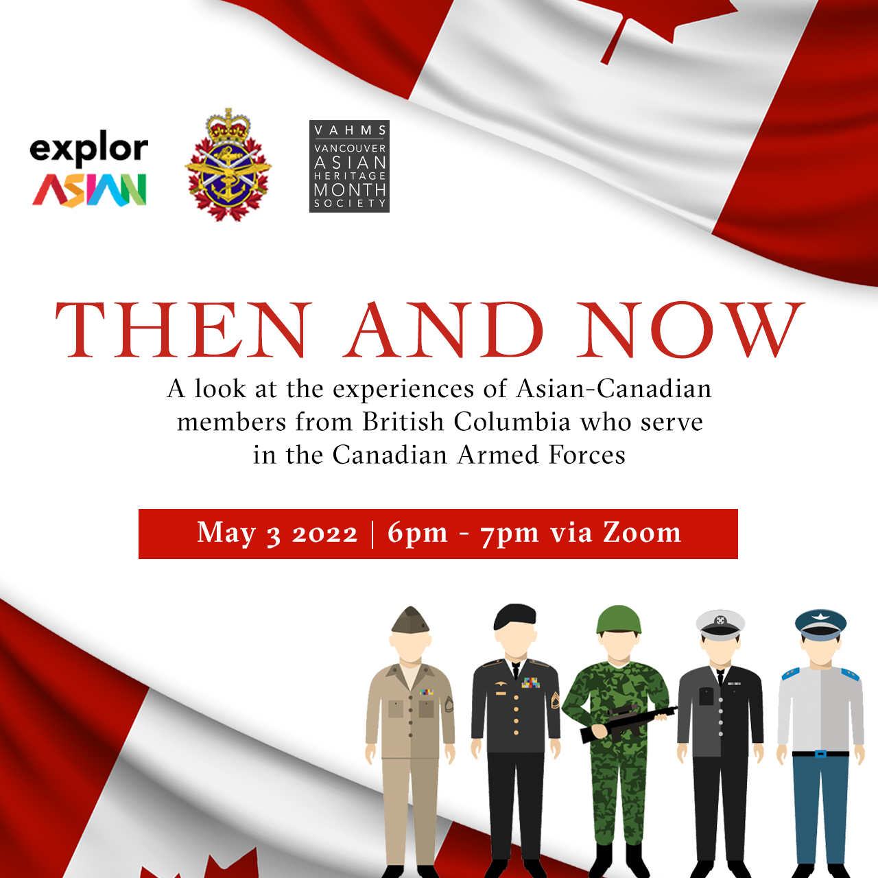 Then and Now: A look at the experiences of Asian-Canadian members from British Columbia who serve in the Canadian Armed Forces
