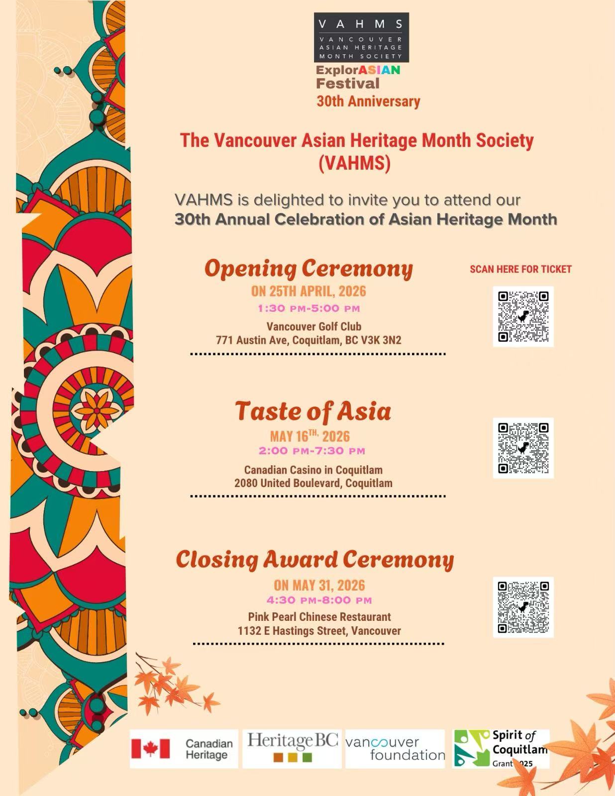 2026 ExplorAsian with ticket code